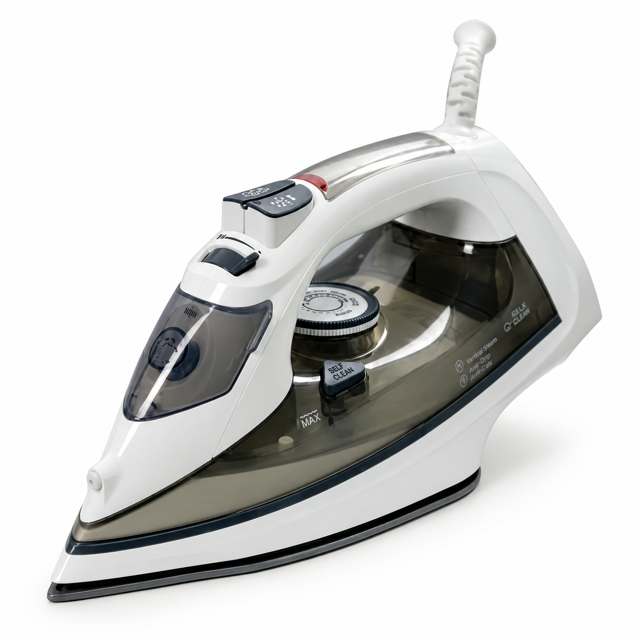 White Premium Steam Iron